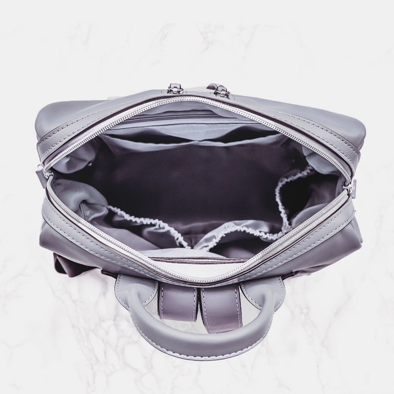 joissy-mini-torba-plecak-do-wozka-dla-mamy-grey-szary-wnetrze