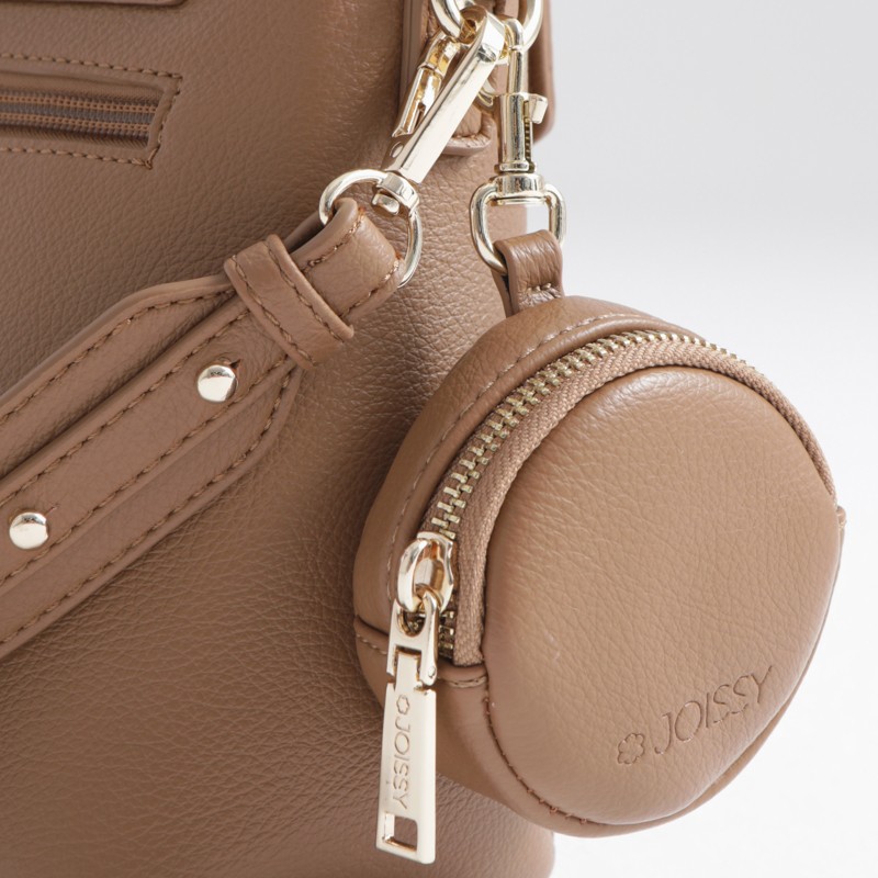 Opakowanie na smoczek i mini portfel 2w1 CONNECT IT almond  II gatunek z drobną skazą