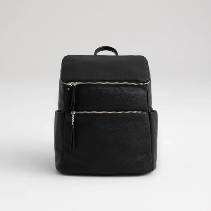 joissy-roomy-plecak-do-wózka-dla-mamy-i-taty-black-gold-czarny-złoty-przód-800x800.webp