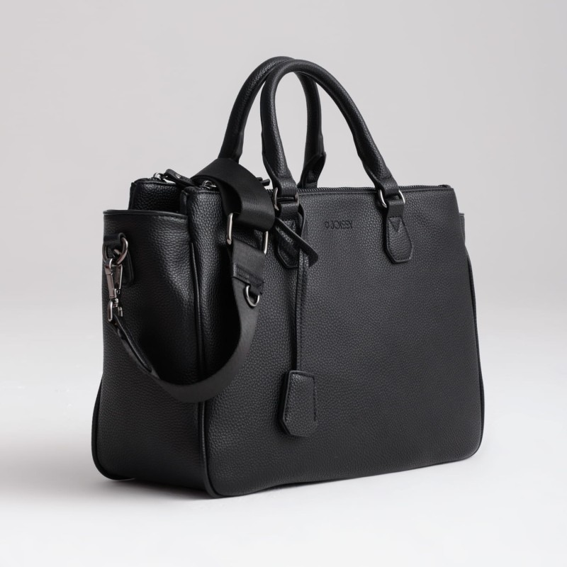 joissy-torba-dla-mamy-torba-do-wózka-mila-black-gun-metal-bok-pasek.jpg