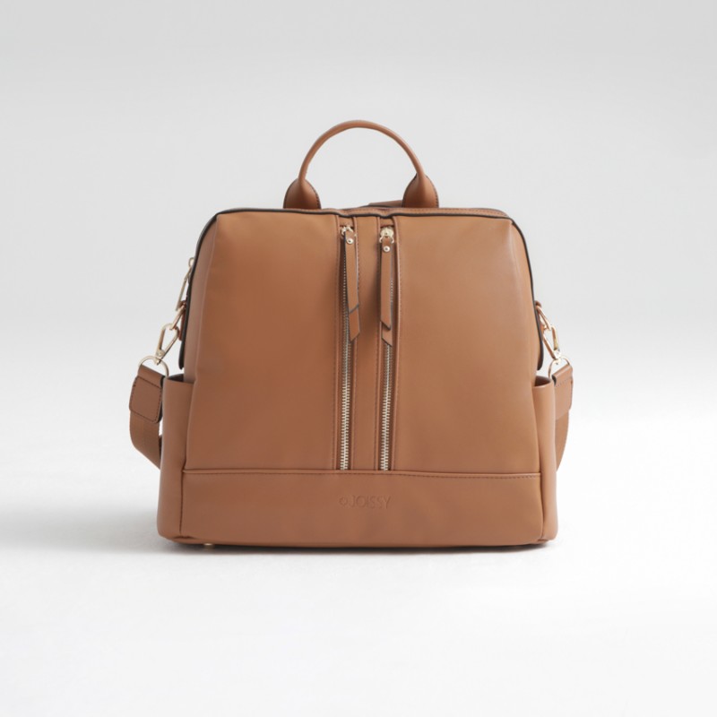 joissy-mini-torba-plecak-do-wozka-dla-mamy-camel-kamelowy-przod
