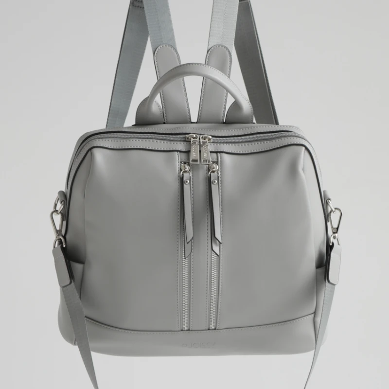 joissy-mini-torba-plecak-do-wozka-dla-mamy-cool-grey-jasnoszary-przod-2