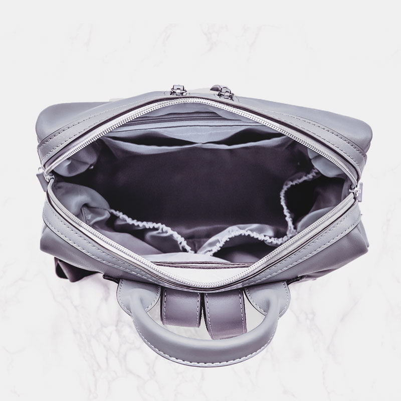 joissy-mini-torba-plecak-do-wozka-dla-mamy-grey-szary-wnetrze