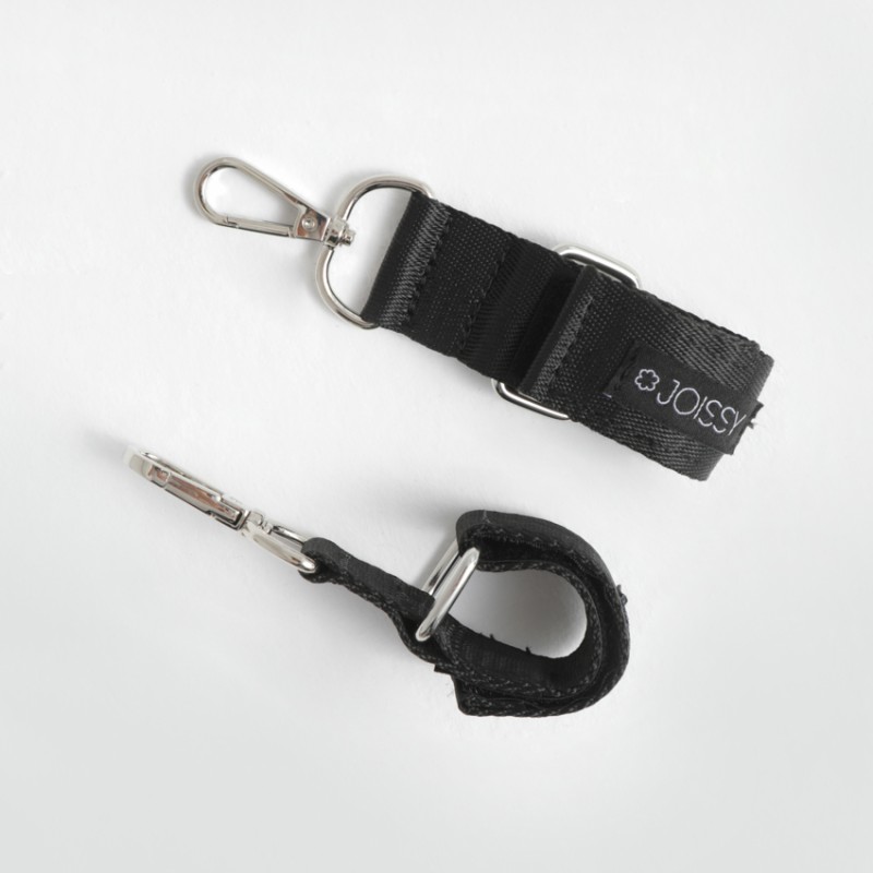 joissy-mini-torba-plecak-do-wozka-dla-mamy-black-silver-czarny-zaczepy-do-wozka