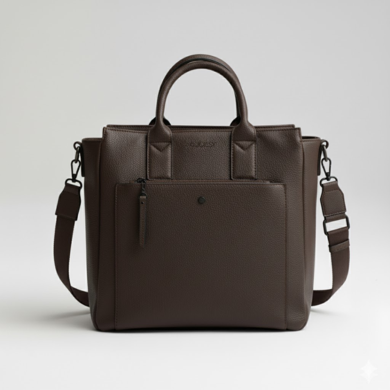 Torba dla mamy GINA dark brown II gatunek z drobną skazą 